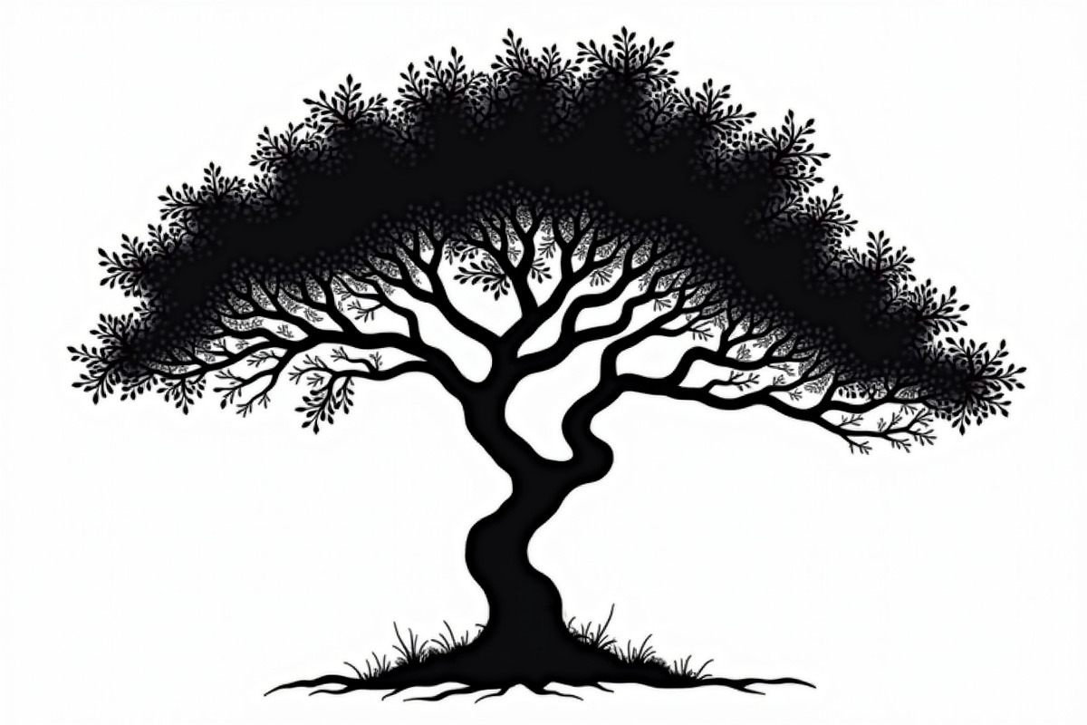 Black Tree SVG Bundle, an Illustration by hafijul (Photo 21 of 21)