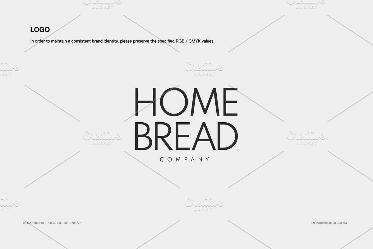 Home Bread Brand Bakery, Pastry Logo, a Branding & Logo Template by Bordo (Photo 4 of 11)