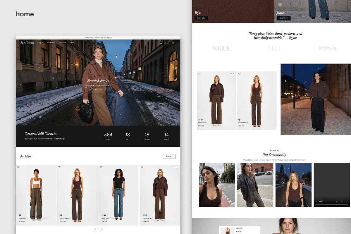 STOCKHOLM | Shopify Theme, a Shopify Template by Studio Mayde (Photo 3 of 10)