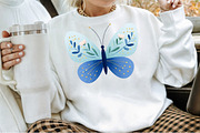 Spring Butterflies Watercolor Clipar, an Illustration by Sublimation Artist (Thumbnail 4 of 6)