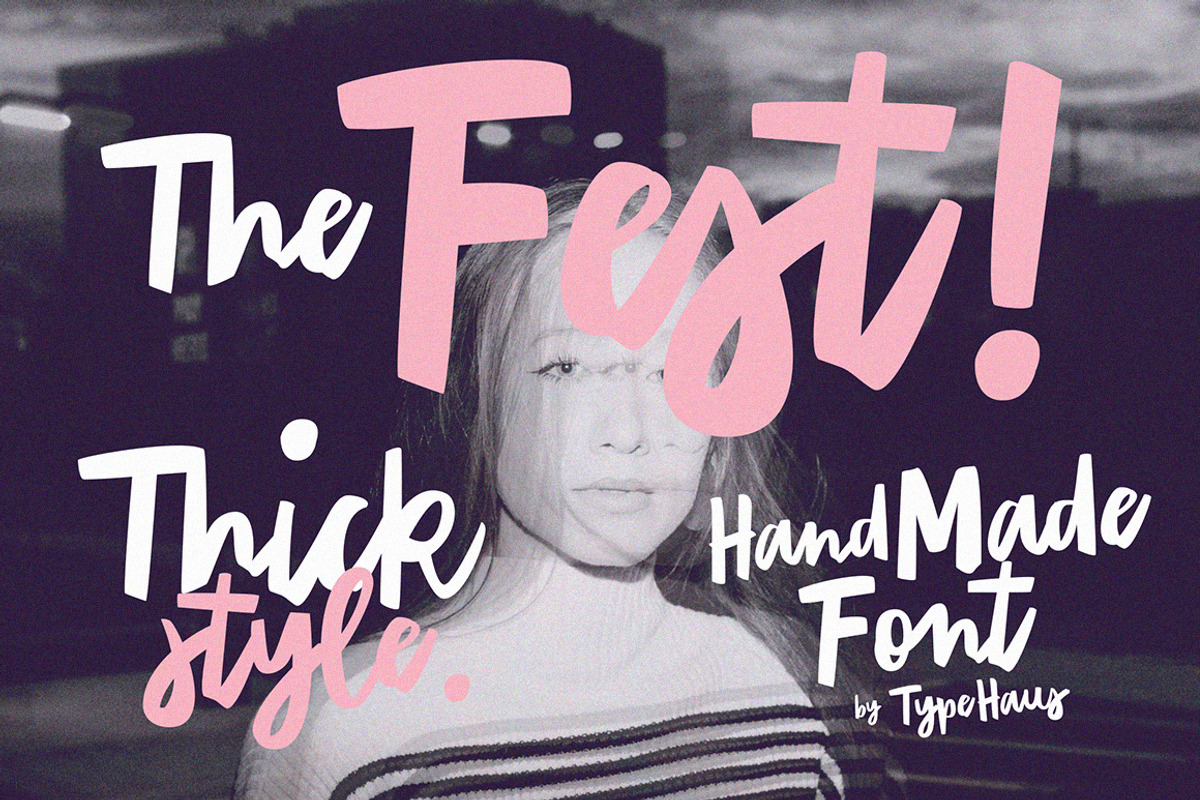 The Fest - Bold Artsy Fonts preview 6