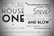 MB Picture House, a Sans Serif Font by Ben Burford Fonts (Thumbnail 2 of 3)
