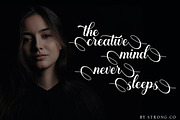 Redynand script, a Script Font by Strong.co (Thumbnail 7 of 8)