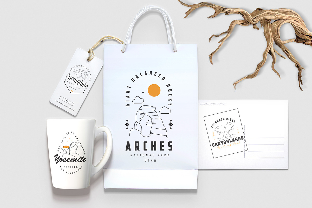 American Adventure Badges Logo Kit, a Branding & Logo Template by LovePowerDesigns (Photo 8 of 14)