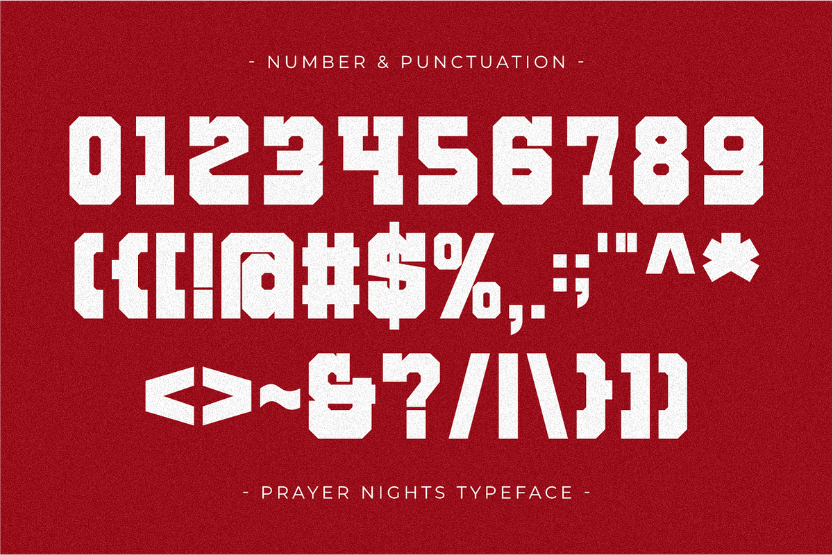 Prayer Nights - Modern Slab Serif, a Slab Serif Font by Pian45 Studio (Photo 6 of 8)