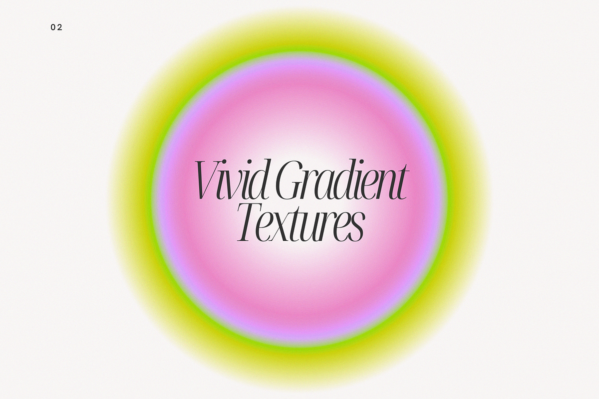 Vivid Gradient Textures, a Texture Graphic by Anna De (Photo 3 of 14)