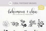 Bohemian Chic photoshop brushes, a Brush Add-On by Studio-Charlie (Thumbnail 2 of 2)