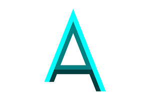 Letter A logo design template, a Branding & Logo Template by Sumberpangan