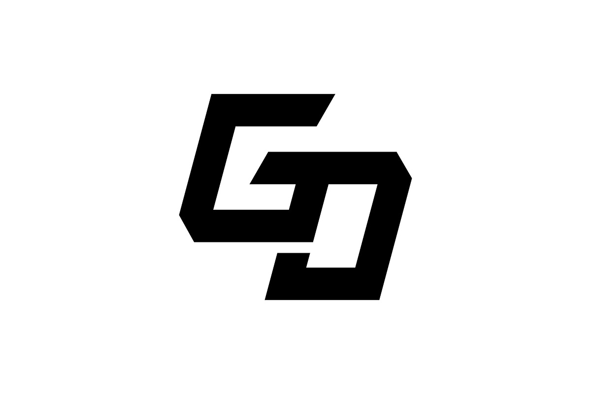 GD Monogram Logo, a Branding & Logo Template by kidzdsgn (Photo 2 of 2)