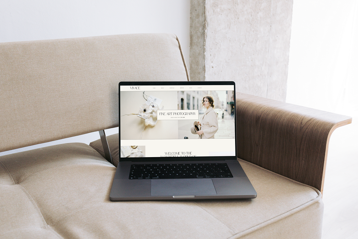 Wix Website Template Photography, a Wix Template by Branding Babe Co. (Photo 9 of 10)