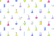Laboratory glassware set, pattern, an Object Illustration by Good Studio (Thumbnail 6 of 7)