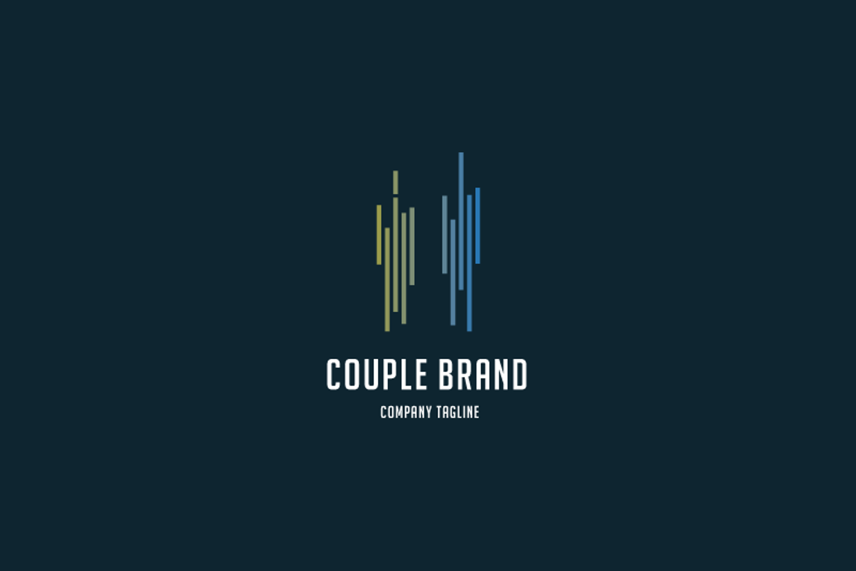 Couple logo, a Branding & Logo Template by Vitalliy (Photo 2 of 2)