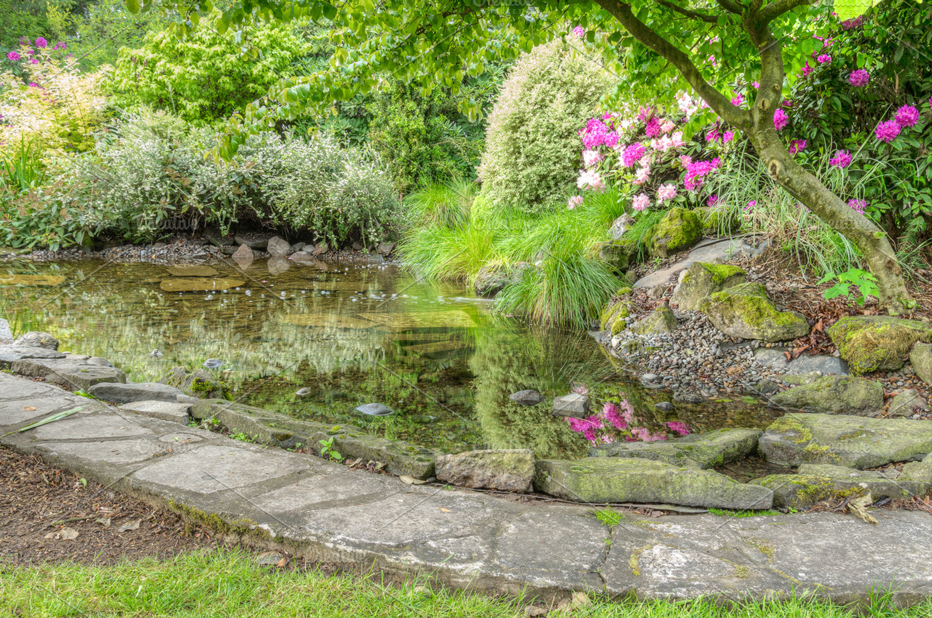 Stone Edged Pond