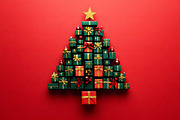 Creative Christmas Tree with Present, an Arts & Entertainment Photo by VetalStock (Thumbnail 2 of 8)
