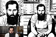 Vector Tracing Photoshop Action preview 4