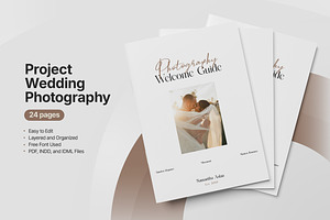 Project Wedding Photography Template, a Brochure Template by TMint Play