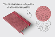 110 Hand-drawn botanical elements, a Decorative Illustration by Wander Designs (Thumbnail 4 of 8)