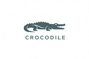 Minimal Crocodile Logo, a Branding & Logo Template by Logocreative (Thumbnail 2 of 2)