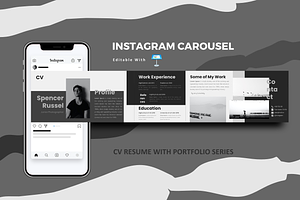 Pro Cv Resume Keynote Carousel