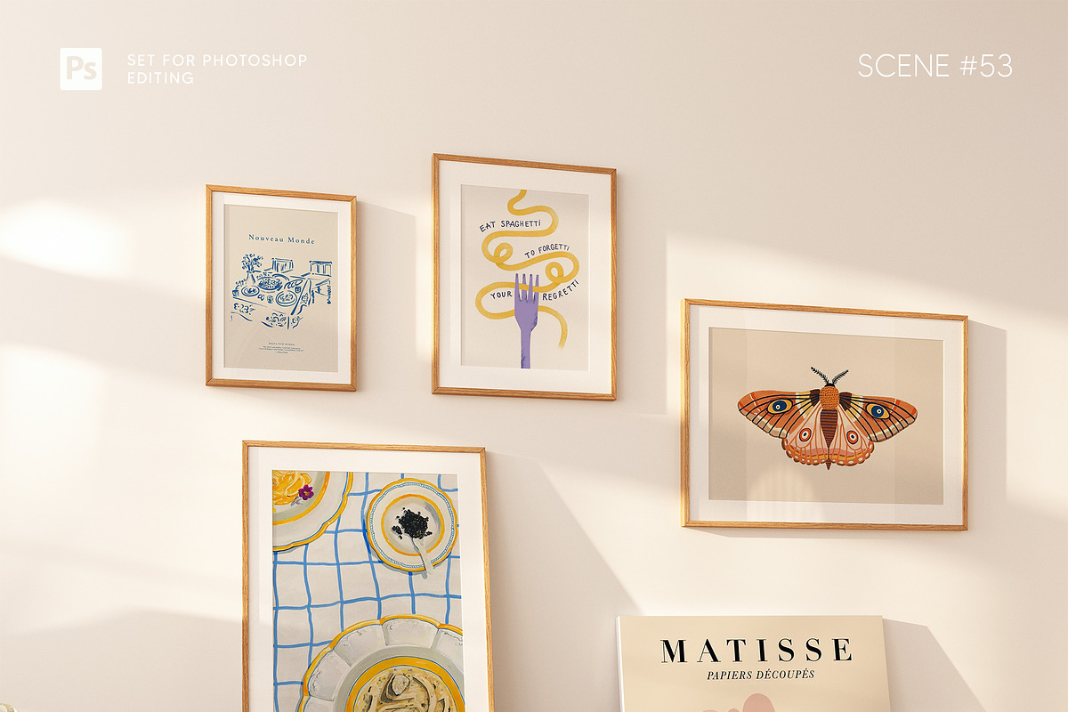GALLERY ARTISTRY 120 Frames Mockups, a Household Mockup by Muse Mockups (Photo 2 of 27)