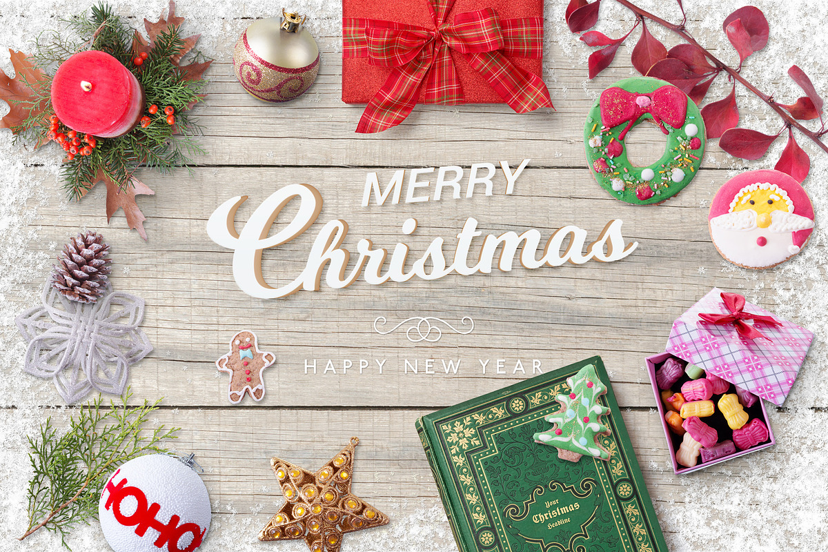 Christmas Scene Mock-up Creator, a Product Mockup by PSD Market (Photo 1 of 11)