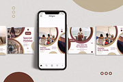 Travel Social Media Template, a Social Media Template by Xtrahive (Thumbnail 3 of 4)