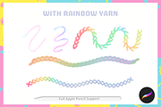 Wool and Yarn Brushes and Textures, a Brush Add-On by Cozy Brushery (Thumbnail 6 of 9)