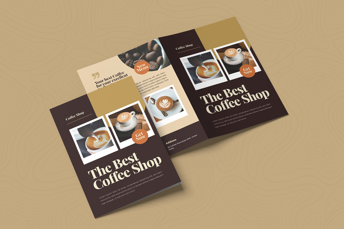 Original Resto Bifold Brochure, a Brochure Template by Esensifiksi.studio (Photo 2 of 3)