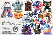 Disco Halloween Clipart PNG, an Illustration by Dream Creation (Thumbnail 1 of 7)