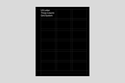 US Letter Grid System for InDesign, a Brochure Template by Stephen Kelman (Thumbnail 2 of 6)