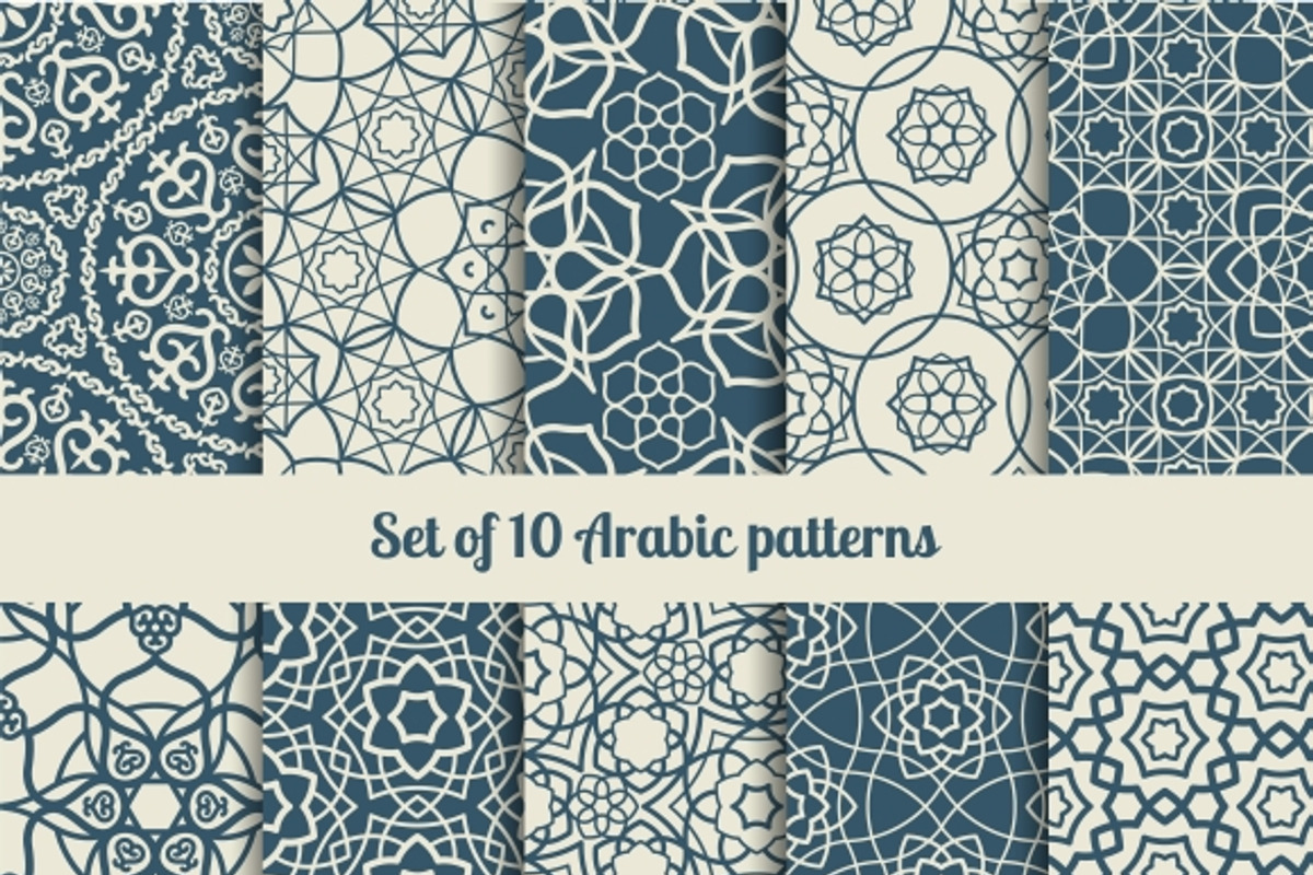 Arabic patterns, a Pattern Graphic by Stock-Smart-Start (Photo 1 of 2)