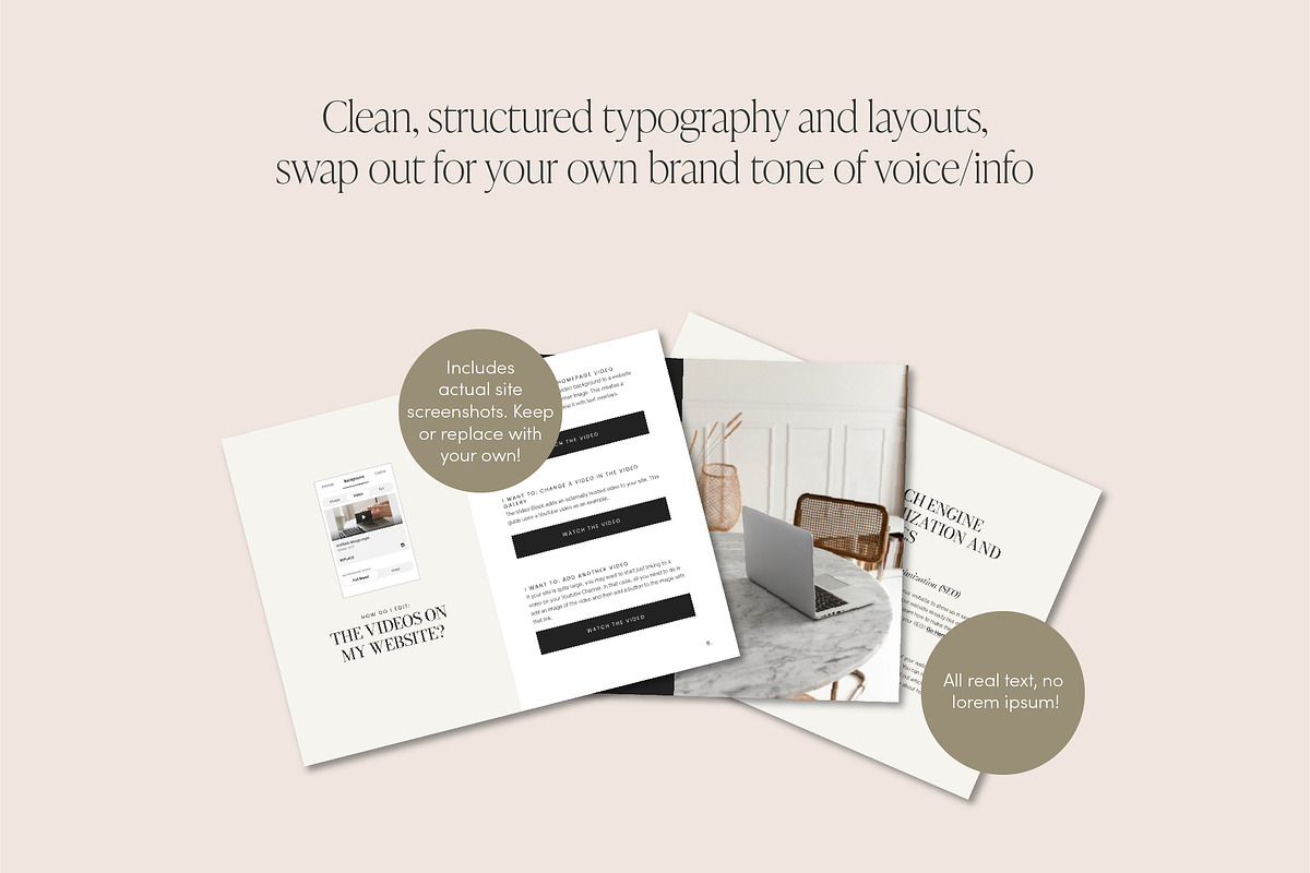 Squarespace Website Guide Template, a Presentation Template by January Made Design (Photo 5 of 8)