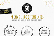 Feminine Logo Creator Circle Edition, a Branding & Logo Template by Mats-Peter Forss (Thumbnail 12 of 12)