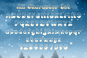 Over Snow is a cute Christmas font, a Handwritten Font by Brown Cupple (Thumbnail 6 of 7)