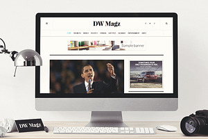 WordPress Magazine Theme: DW Magz