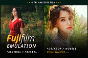 Fujifilm Emulation - Action & Preset, a Preset Add-On by Hydrozi Presets (Thumbnail 1 of 9)