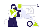 Insurance case abstract concept, a Finance Illustration by Visual Generation (Thumbnail 3 of 3)