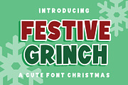 Festive Grince, a Font by Limited.studio (Thumbnail 1 of 7)