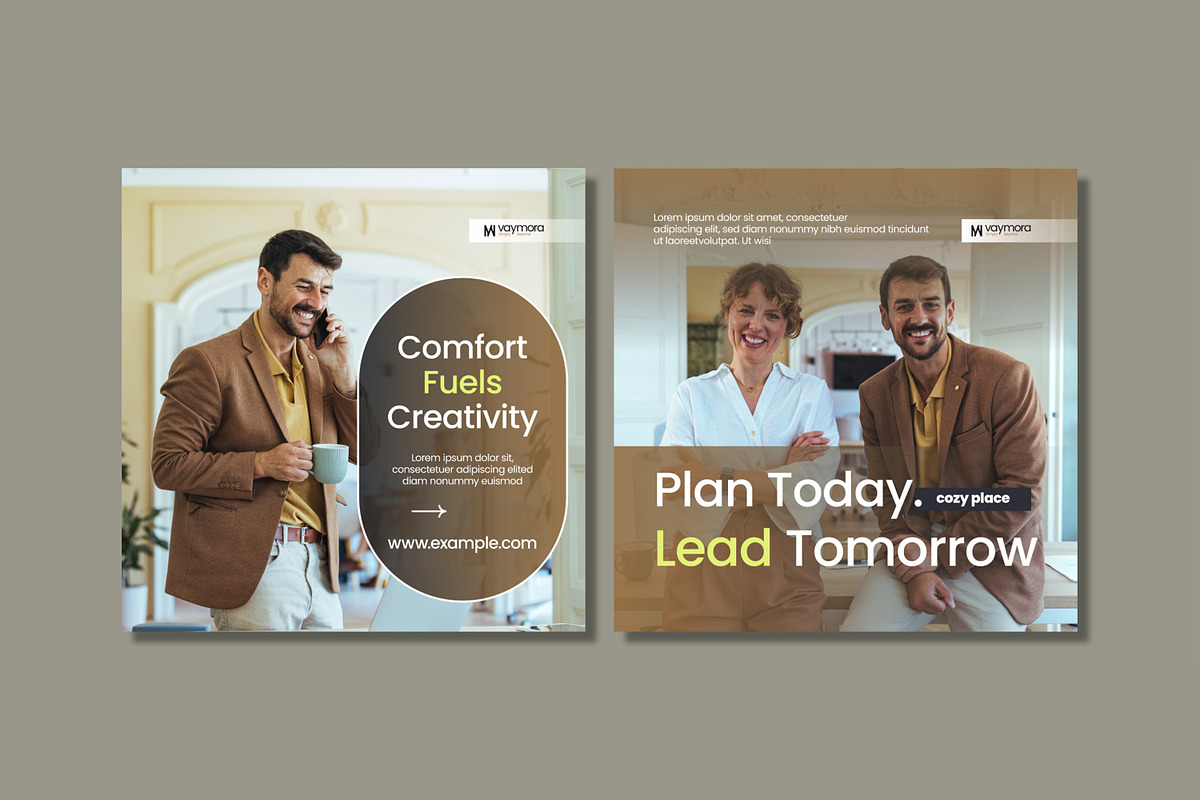 Business Social Media Post Templates, a Social Media Template by MightyDesign (Photo 3 of 7)