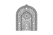 Islamic Arch Window Mandala Bundle, an Illustration by Artivon (Thumbnail 16 of 45)