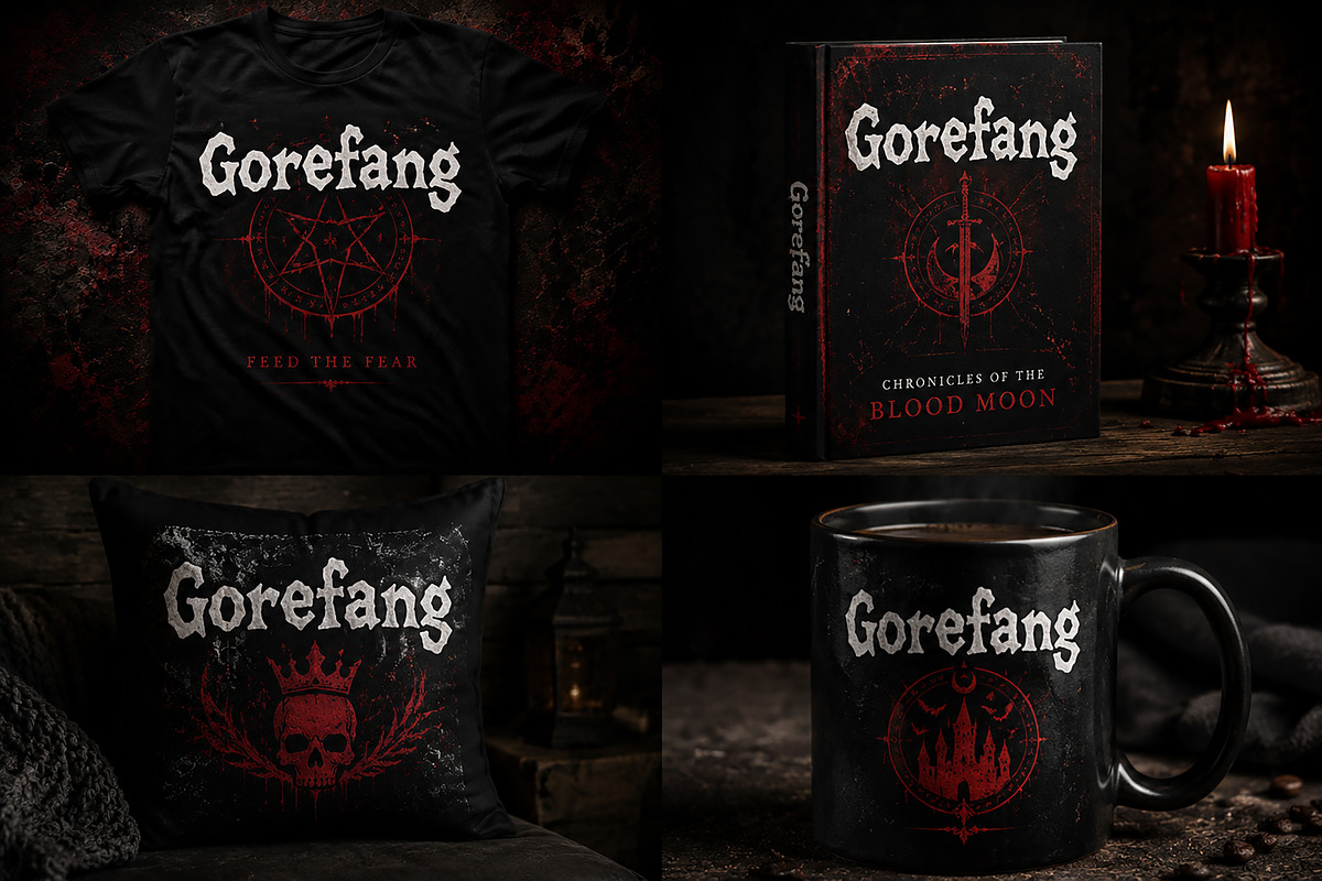 Gorefang, a Blackletter Font by Wow Magic (Photo 2 of 4)