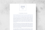 Sailor Resume Template +Cover Letter, a Resume Template by Made By Hamilton (Thumbnail 2 of 4)