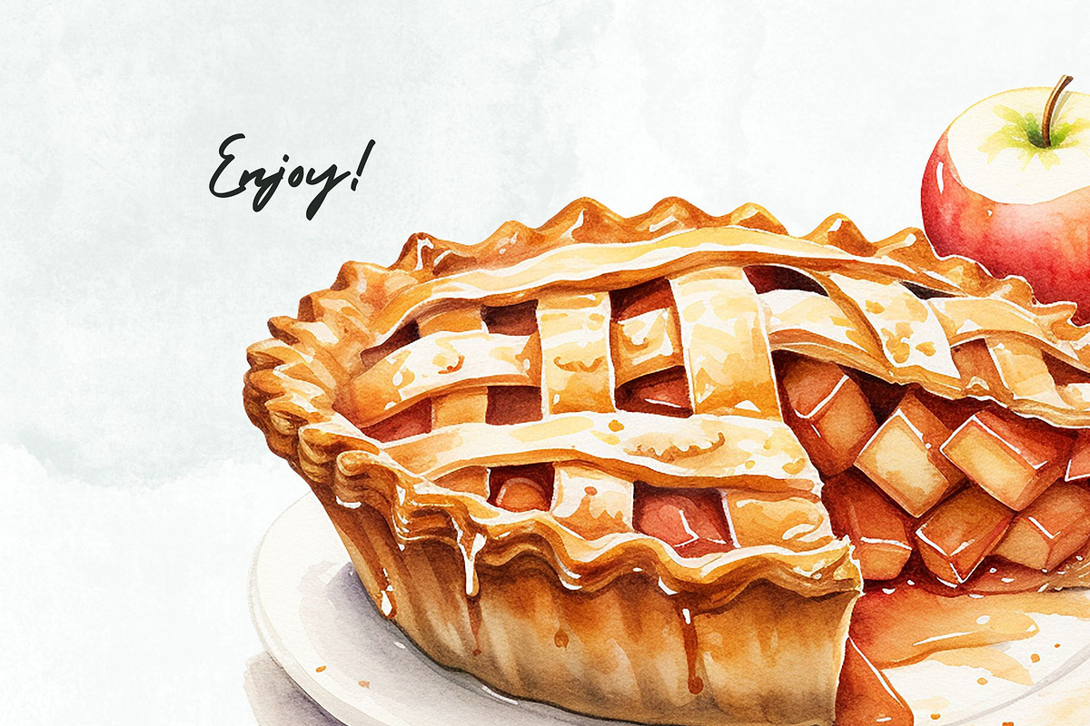 10 Fruity Pies Clipart, an Illustration by Loony Dream Designs (Photo 4 of 4)