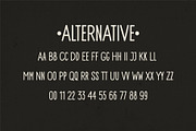 Marcy 02 • Font for creativity, a Font by alekseiderin (Thumbnail 4 of 6)