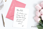 Lady Slippers, a Script Font by STUDIOWAYS (Thumbnail 3 of 11)