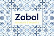 Zabal font family by FontPeople, a Sans Serif Font by FontPeople (Thumbnail 1 of 6)