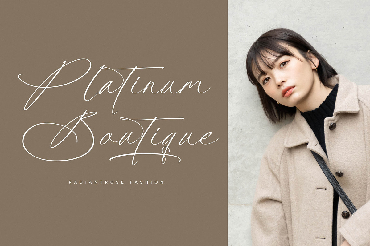 Platimye Stylish Signature Font, a Script Font by Letterena Studios Script (Photo 11 of 15)