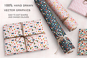 Christmas cards and patterns, a Pattern Graphic by Lidiebug (Thumbnail 2 of 4)