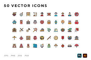 China icons, an Icon by Wencory