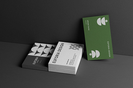 Rounded Corner Business Card Mockup | Print Templates ~ Creative Market